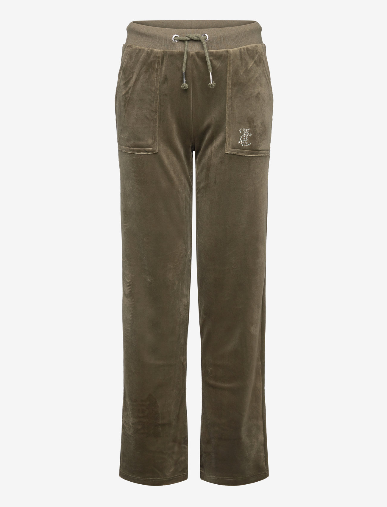 Juicy Couture - JC Diamante Wide Leg Jogger - sweatpants - tea leaf - 0