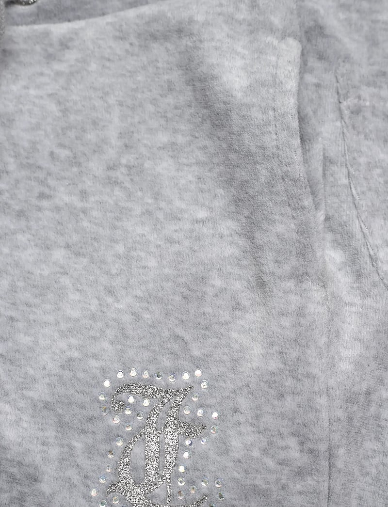 Juicy Couture - Cropped Zip Thru & Bootcut Set - joggingsæt - vintage grey heather - 4