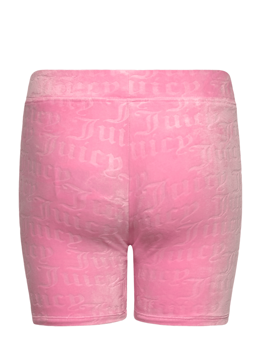 Juicy Couture - Juicy Oversize Tee & Burnout Cycling Short Set - sets mit kurzärmeligem t-shirt - begonia pink - 3