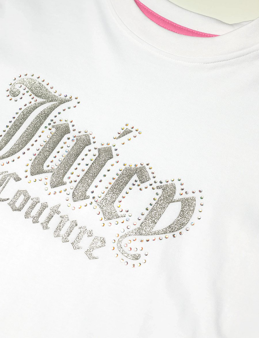 Juicy Couture - Juicy Oversize Tee & Burnout Cycling Short Set - sets mit kurzärmeligem t-shirt - begonia pink - 4