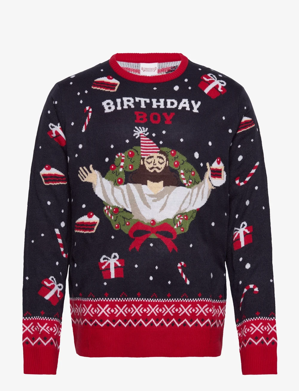 Birthday boy christmas jumper best sale