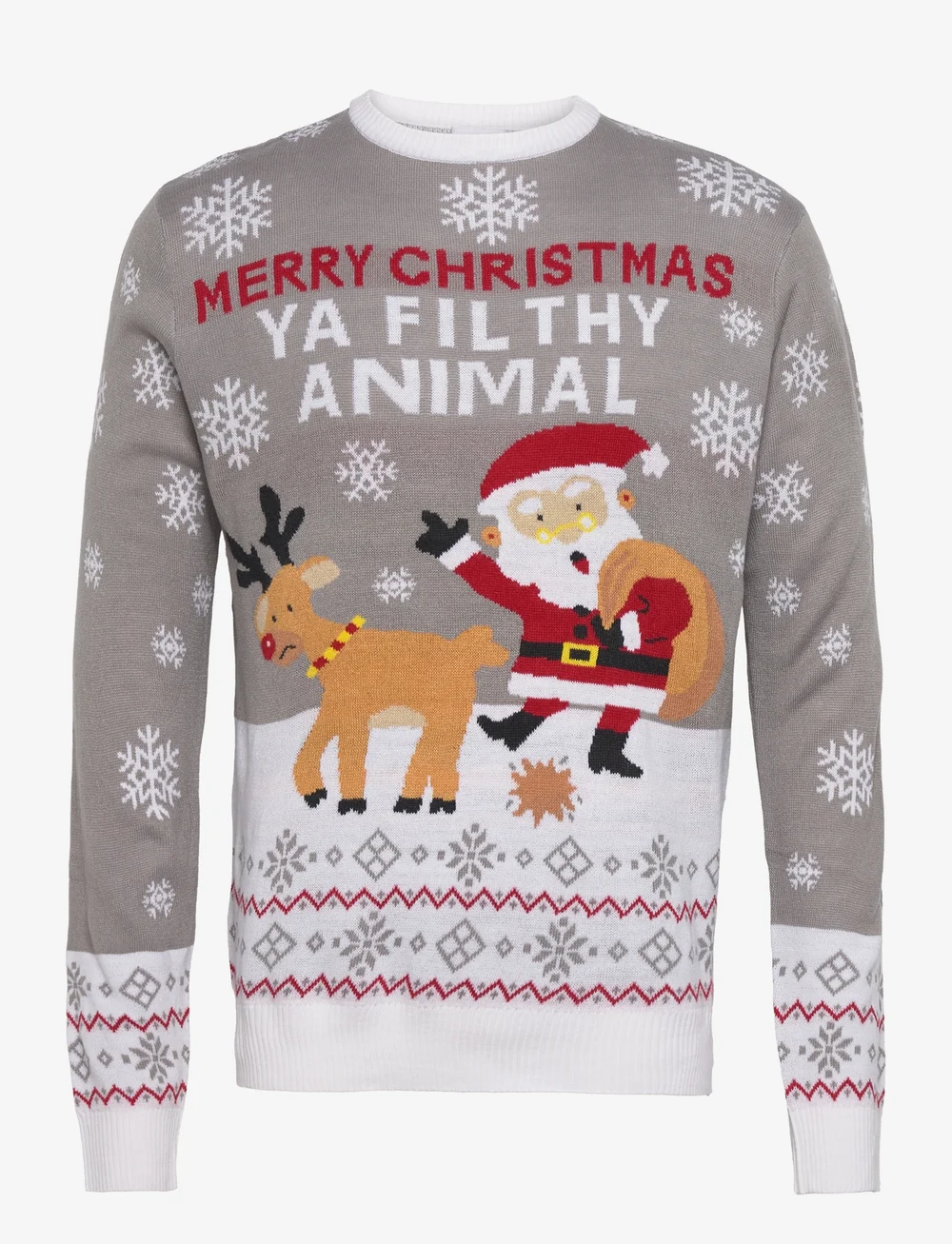 Merry xmas you filthy animal best sale jumper