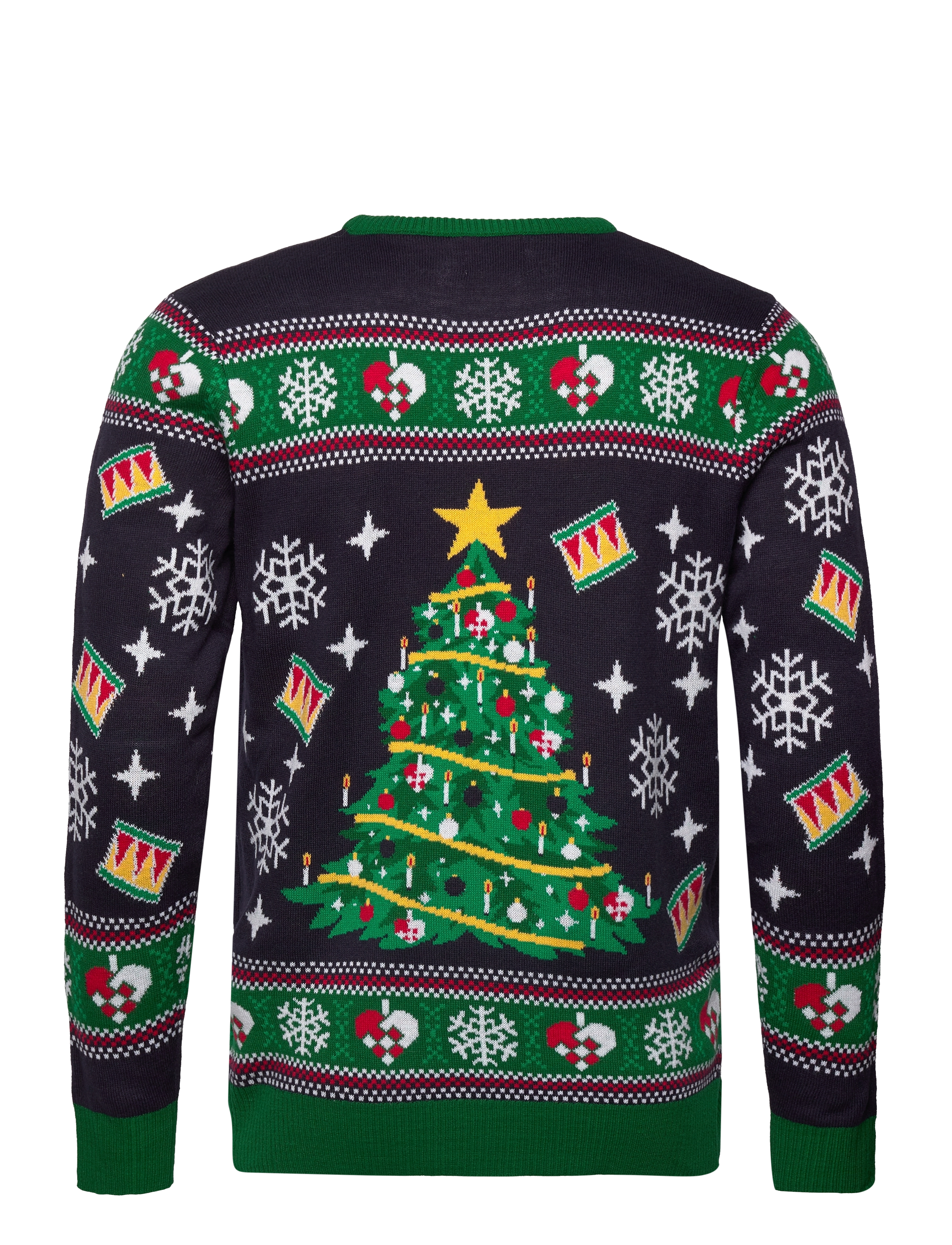 Happy Seasons - Christmas tree sweater LED - jumpers - navy - 1