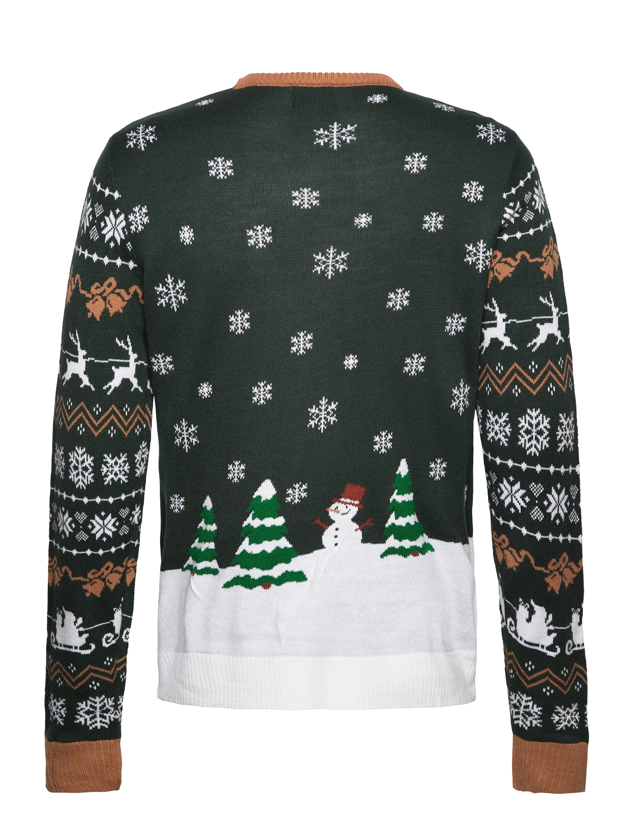 Happy Seasons - Santa Claus Is Coming To Town LED - laveste priser - green - 1