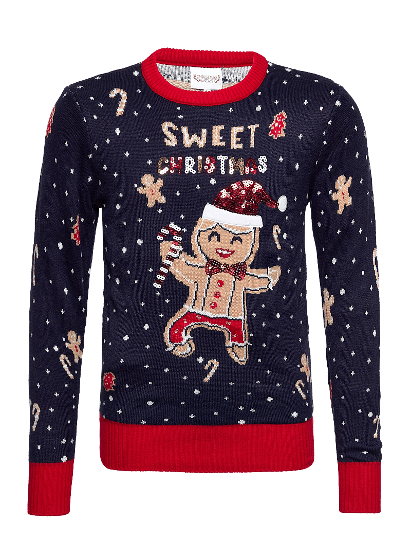 Christmas Sweats Cute Cookie Man – jumpers – shop at Booztlet