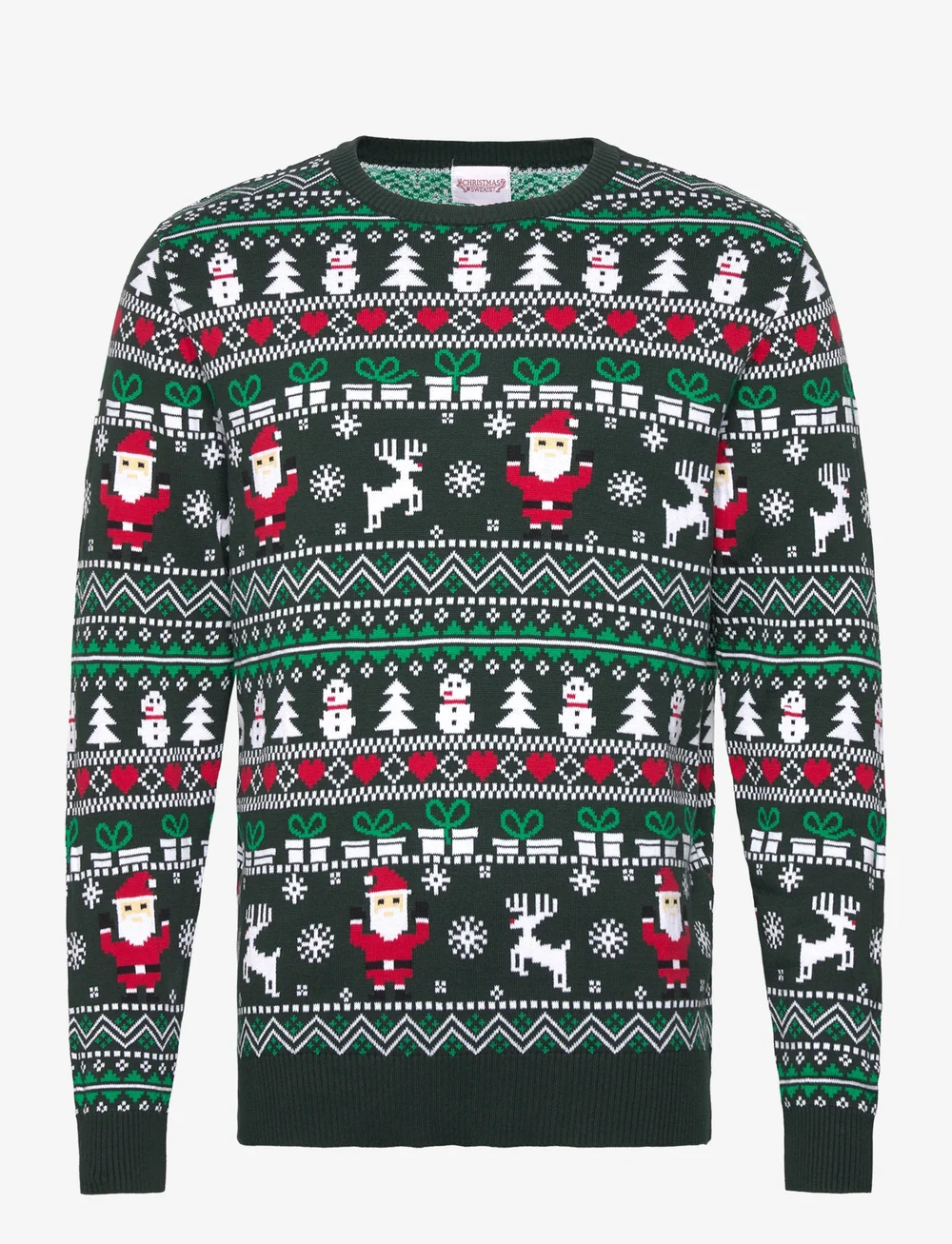 Christmas Sweats The Fine Christmas Sweater Knitted Round Necks Boozt