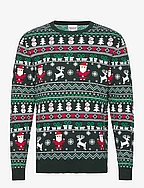The fine Christmas sweater - GREEN