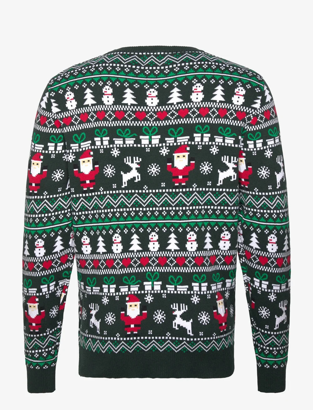 Happy Seasons - The fine Christmas sweater - weihnachtspullover - green - 1