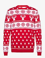 The Classic Christmas Jumper Red - RED