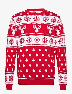The Classic Christmas Jumper Red, Christmas Sweats