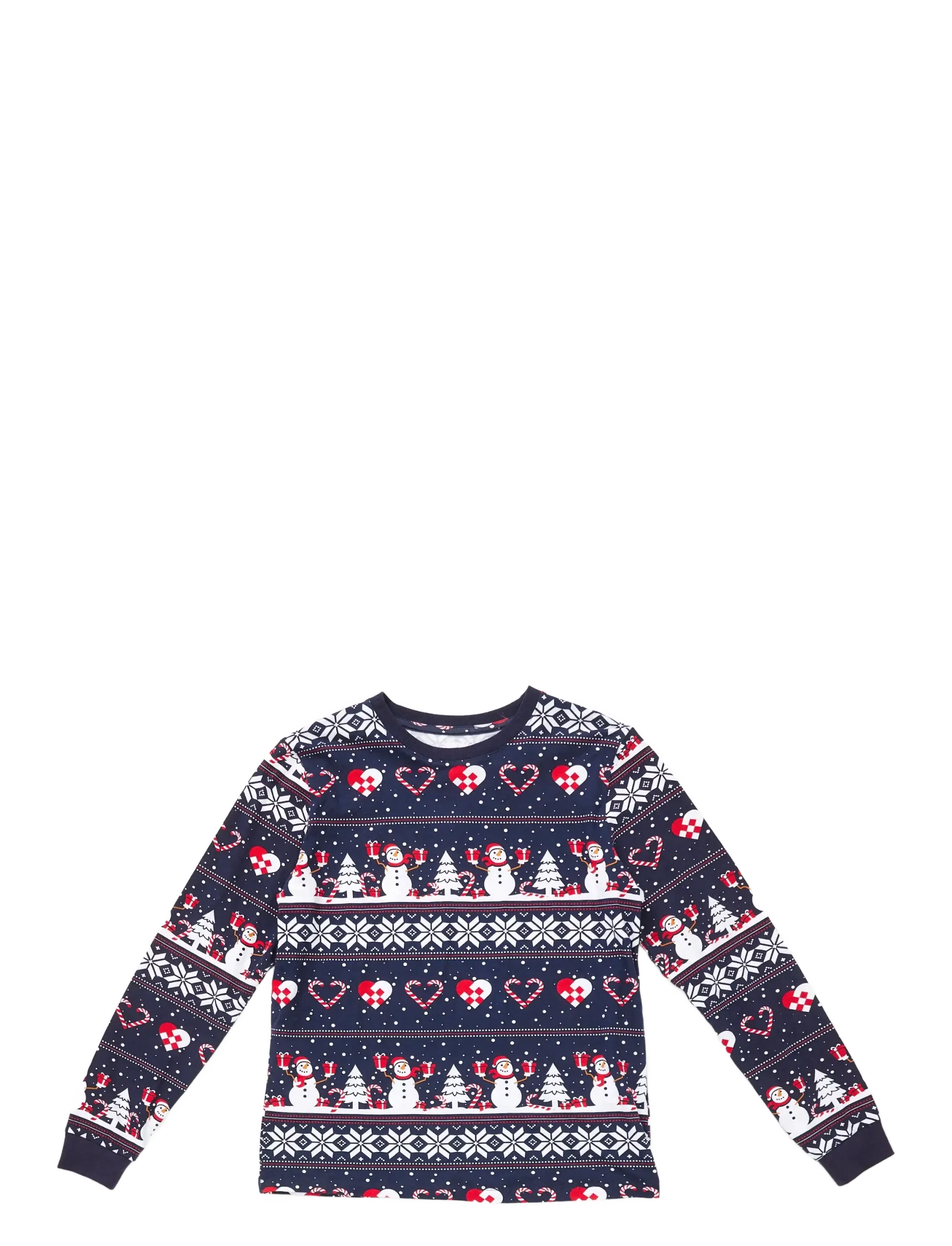Happy Seasons - Christmas heart pyjamas navy - kalėdiniai megztiniai - navy - 5