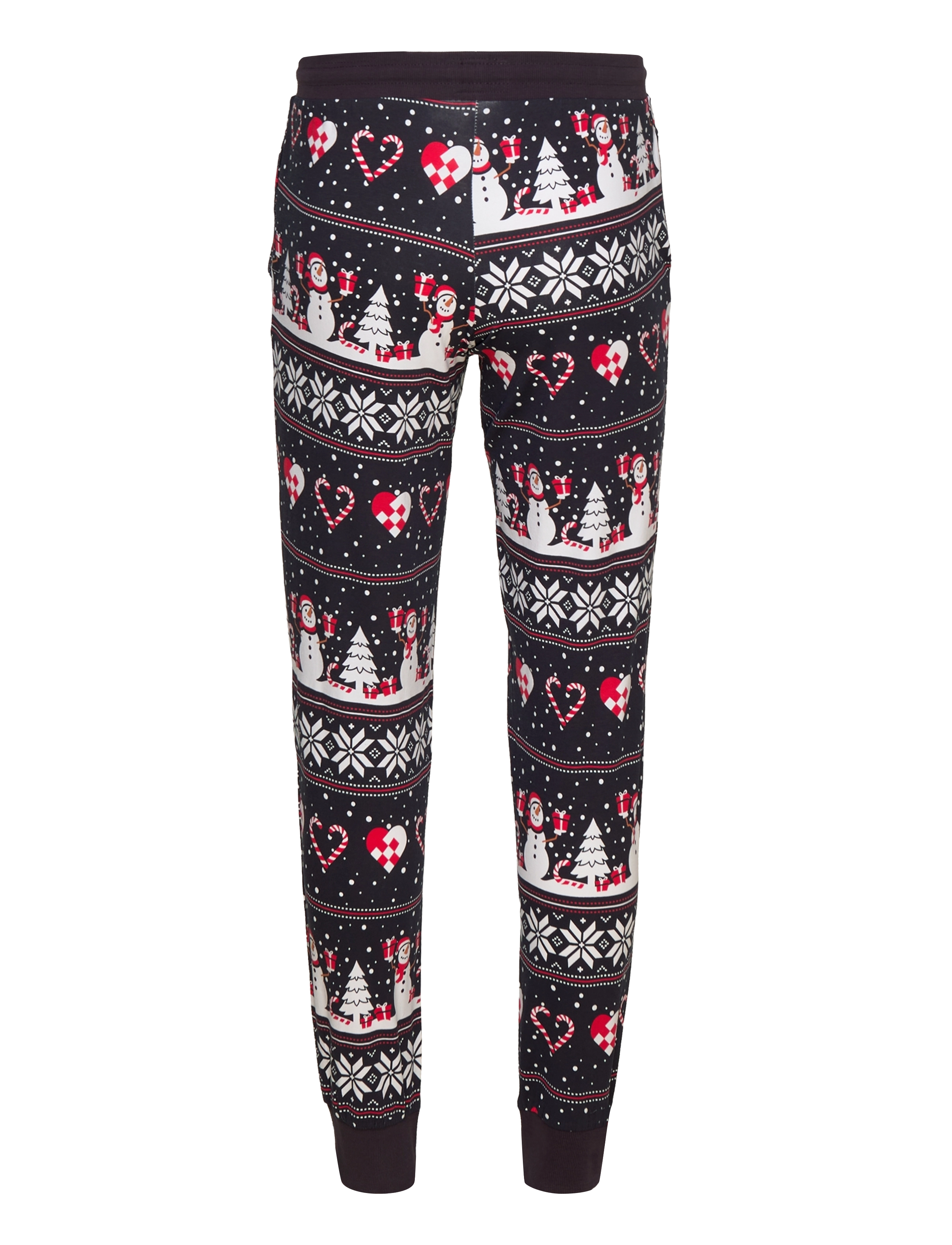 Happy Seasons - Julehjerte Pyjamas - laveste priser - red - 3