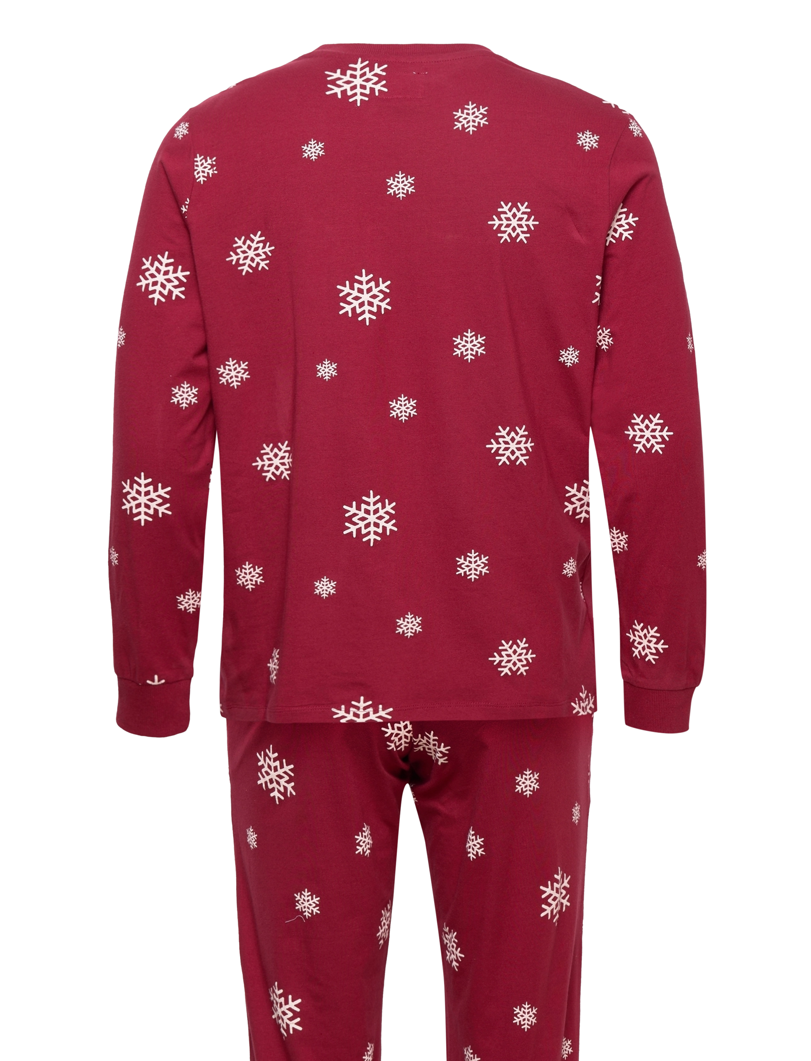 Happy Seasons - Rudolfs Cute Pyjamas Rød - náttfatasett - red - 1