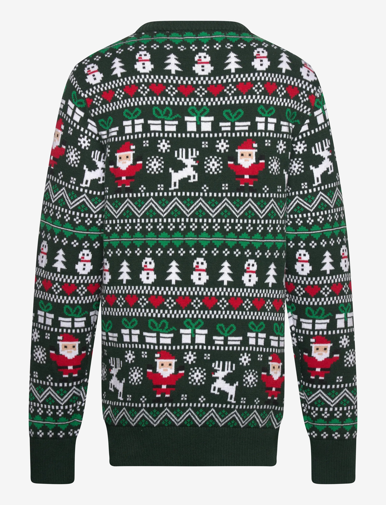 Happy Seasons - The fine Christmas sweater kids - trøjer - green - 1