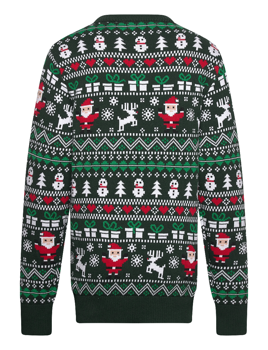 Happy Seasons - The fine Christmas sweater kids - pullover - green - 1