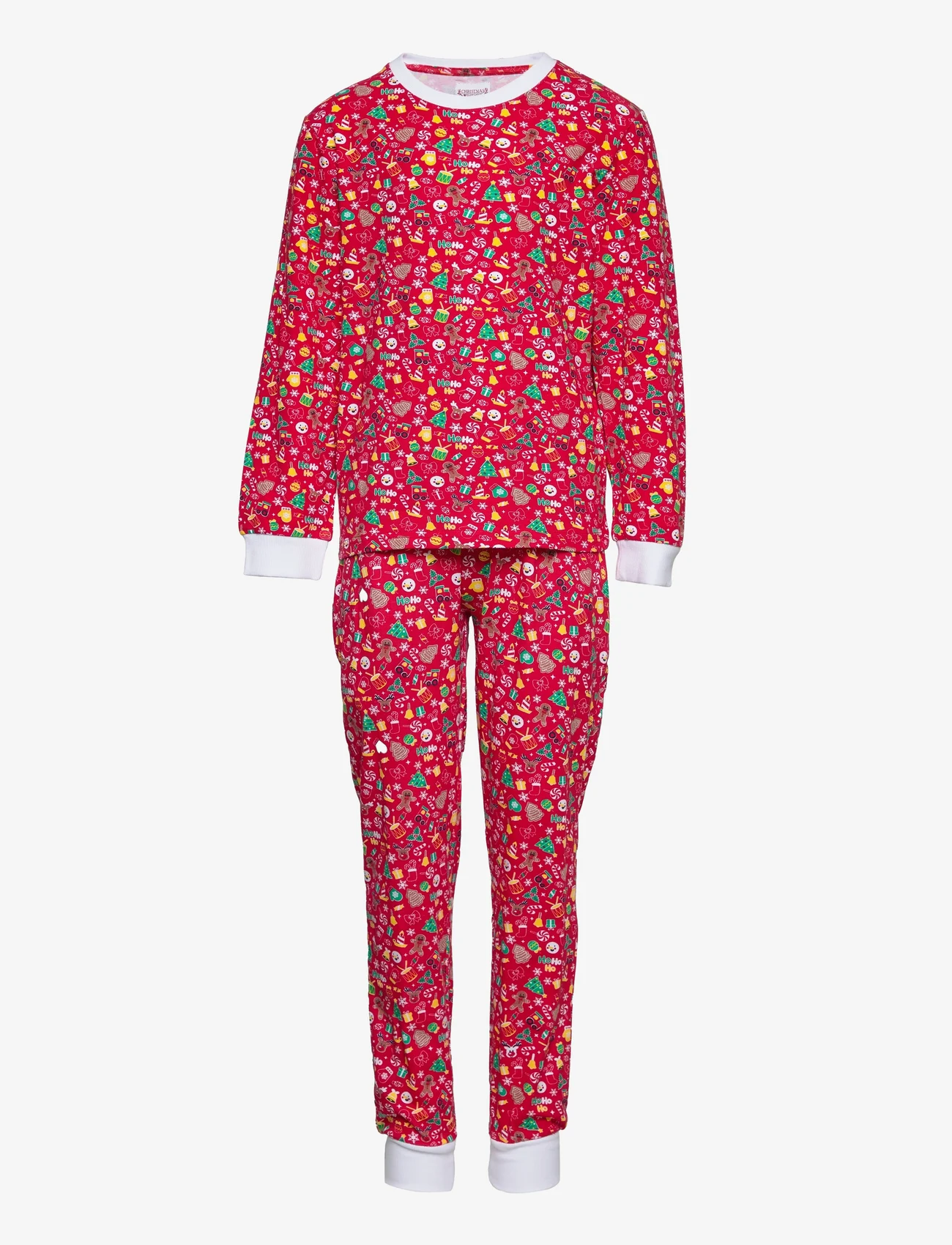 Christmas Sweats - Crazy christmas Pajamas Red children - pyjamasset - red - 0