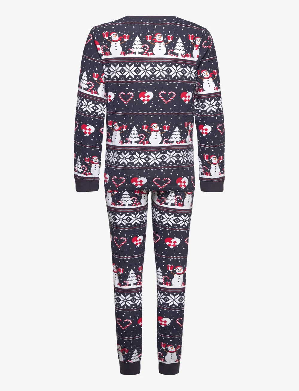 Christmas Sweats - Christmas heart pajamas navy kids - pyjama-sets - navy - 1