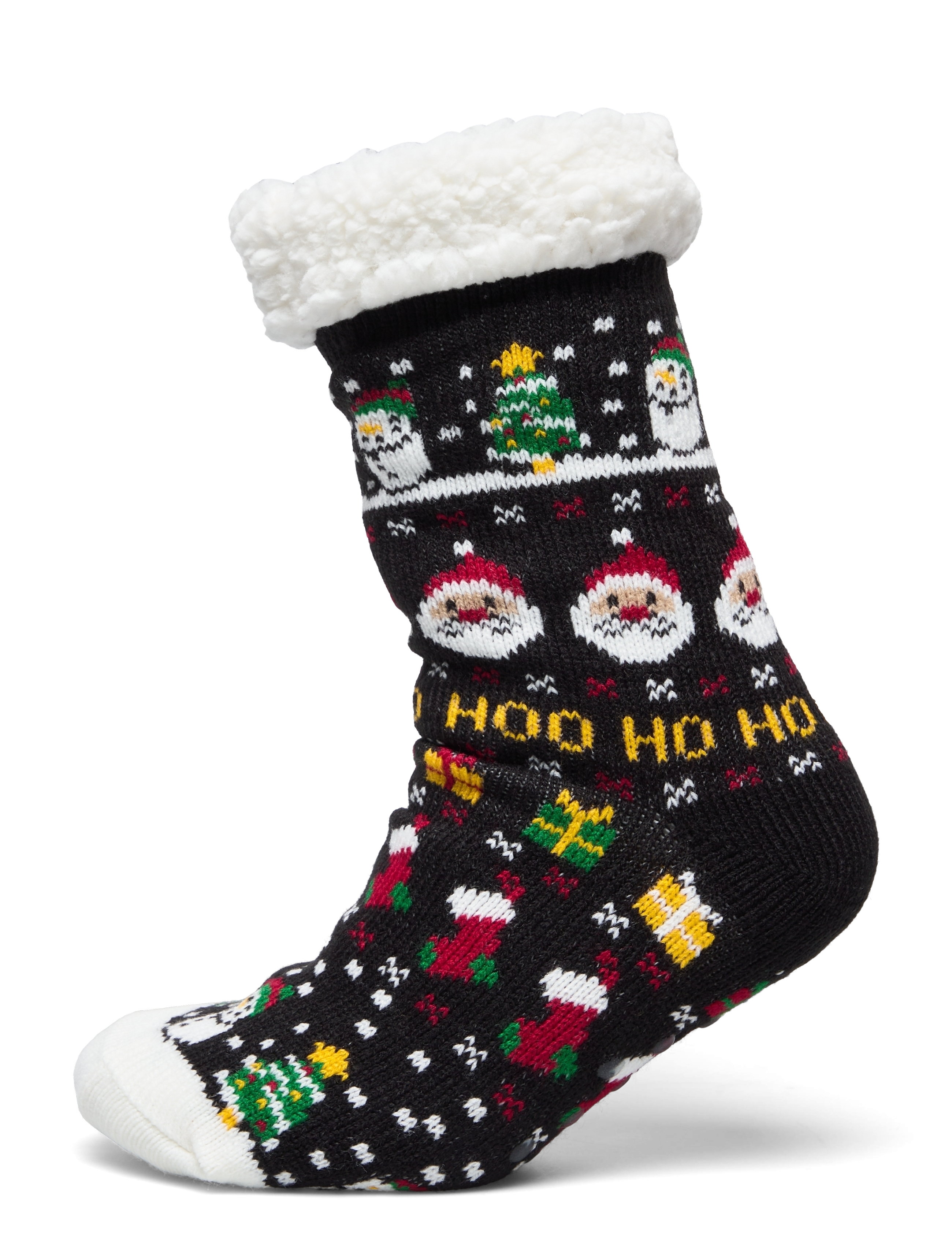 Happy Seasons The Christmas cozy sock festive - Happy Seasons - BLACK / black