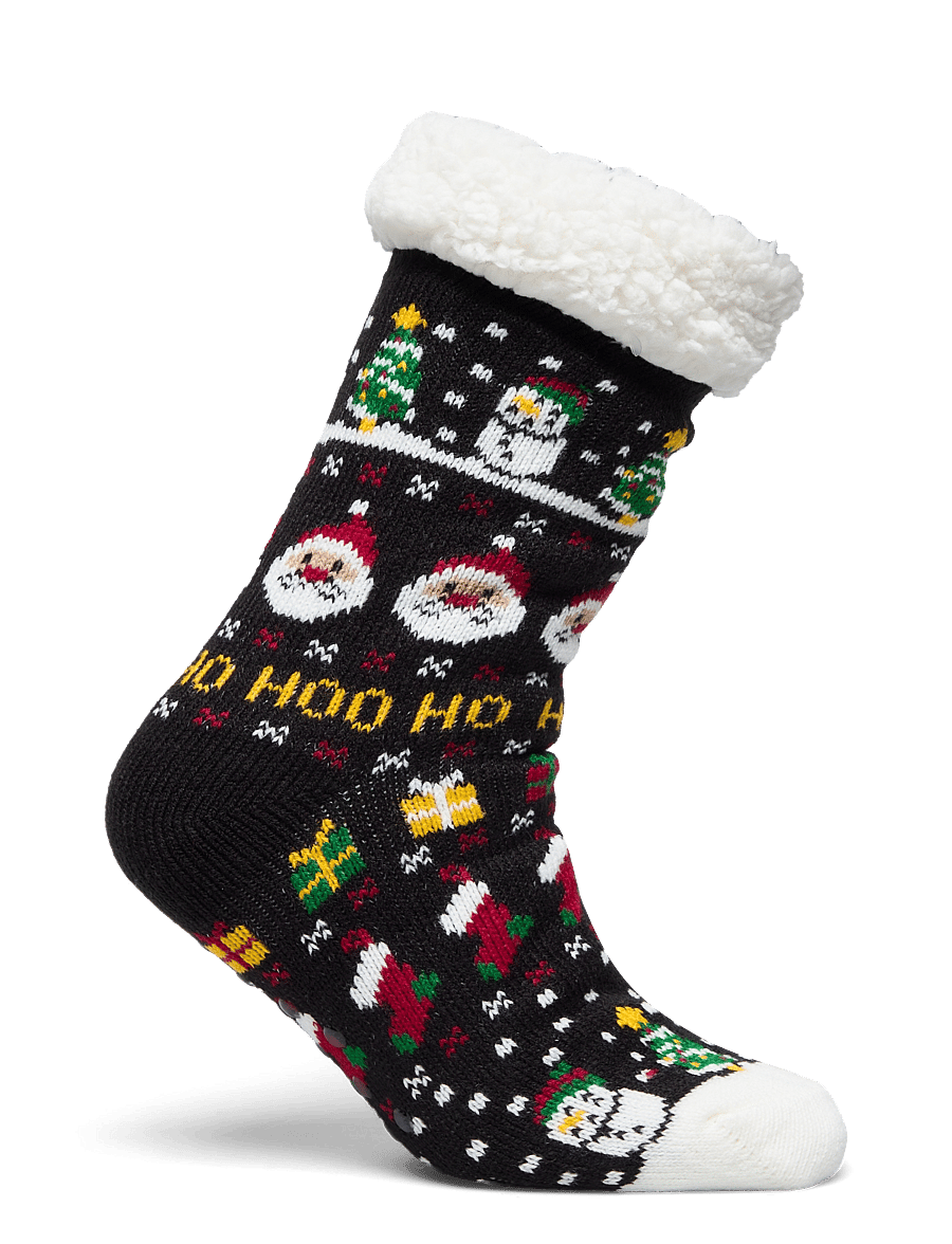 Happy Seasons - The Christmas cozy sock festive - tennissocken - black - 1