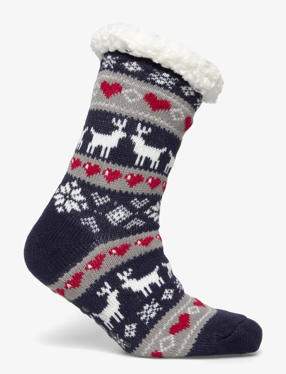 Happy Seasons - Stilet Hyggesok - jultröjor - blue - 1