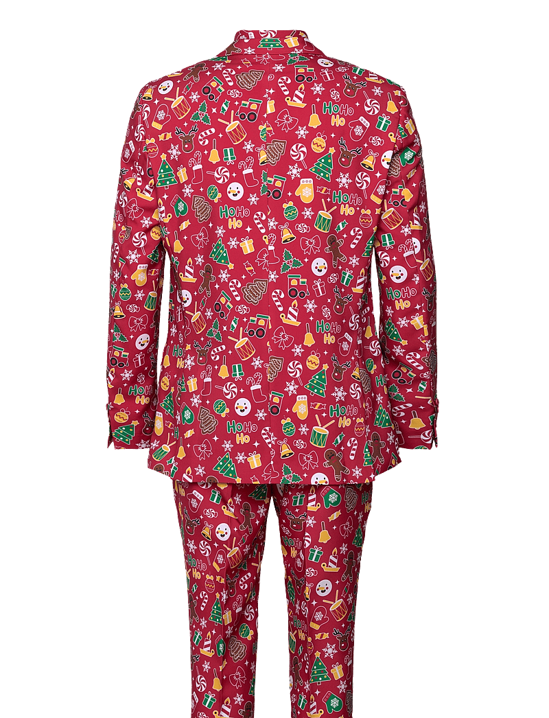 Happy Seasons - The Awesome Christmas Suit Rød - kostymer - red - 1