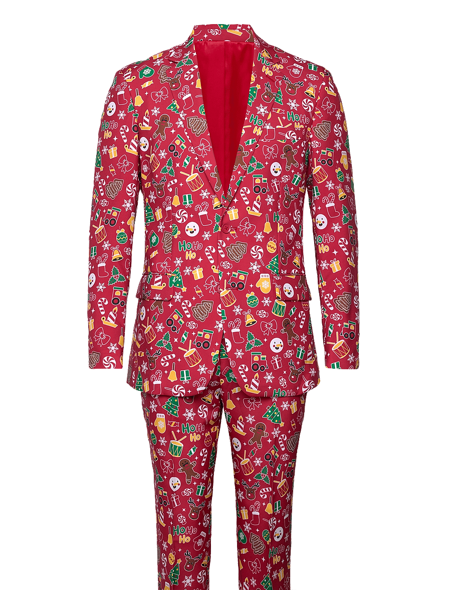 Happy Seasons - The Awesome Christmas Suit Rød - kostymer - red - 2