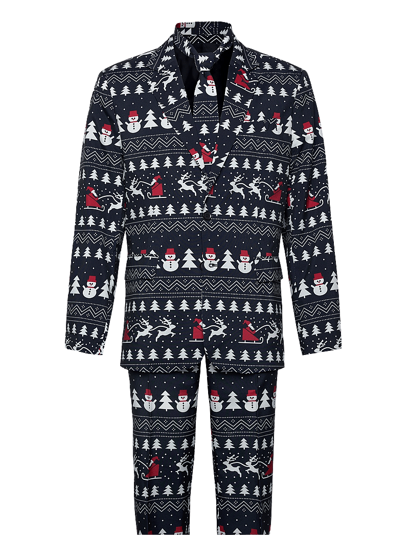 Happy Seasons - The Awesome Christmas Suit Navy - garnitury - navy - 0