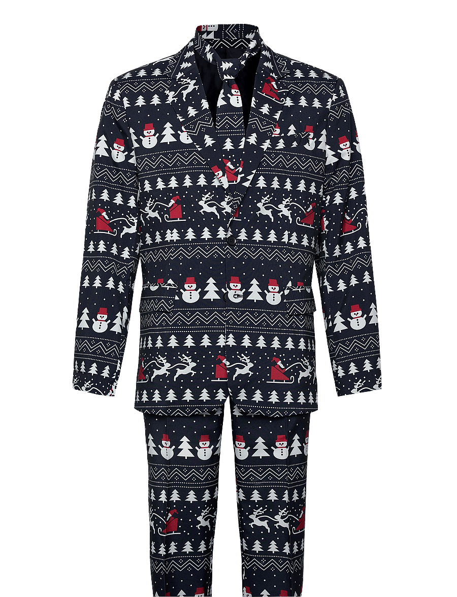 Happy Seasons - The Awesome Christmas Suit Navy - kostymer - navy - 0