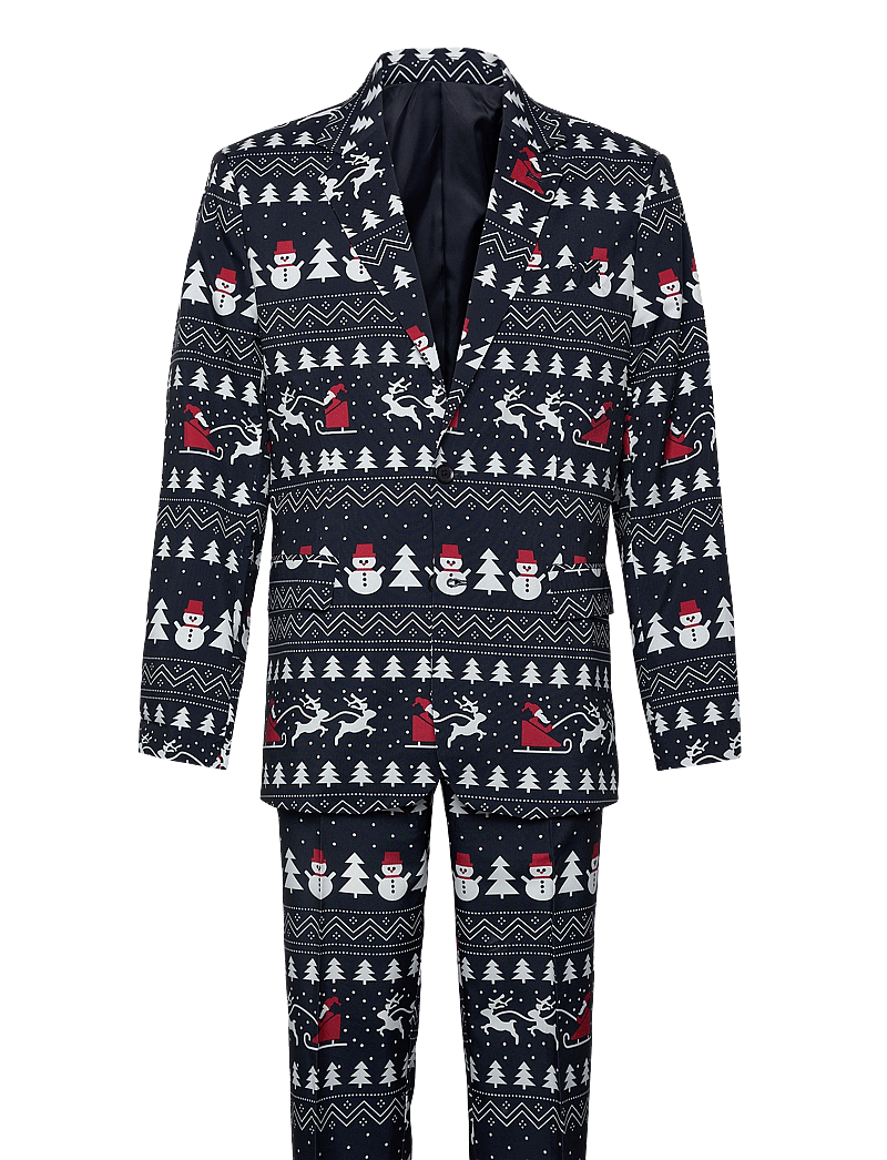 Happy Seasons - The Awesome Christmas Suit Navy - garnitury - navy - 2