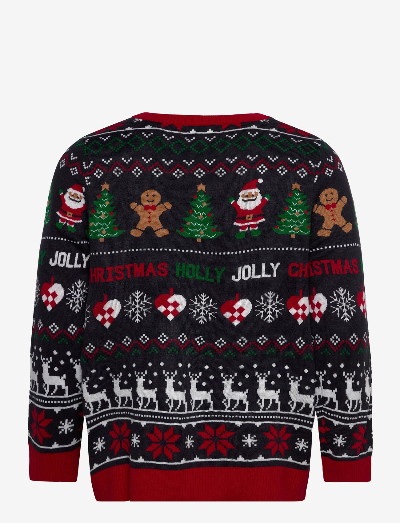 Happy Seasons - The jolly cardigan - jultröjor - baritone blue - 1