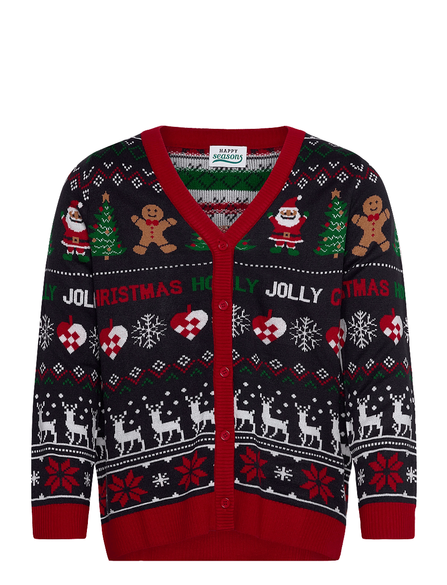 Happy Seasons - The jolly cardigan - koftor - navy - 0