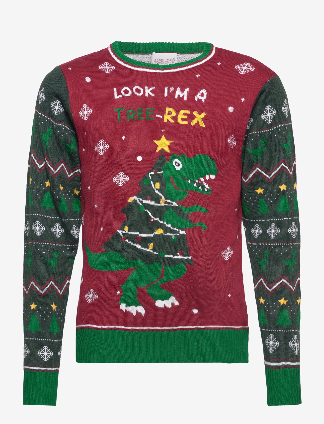 Happy Seasons - The tree-REX sweater kids - džemprid - green - 0