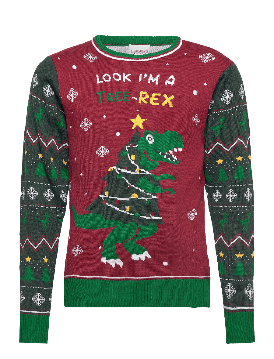 Happy Seasons - The tree-REX sweater kids - pullover - green - 1
