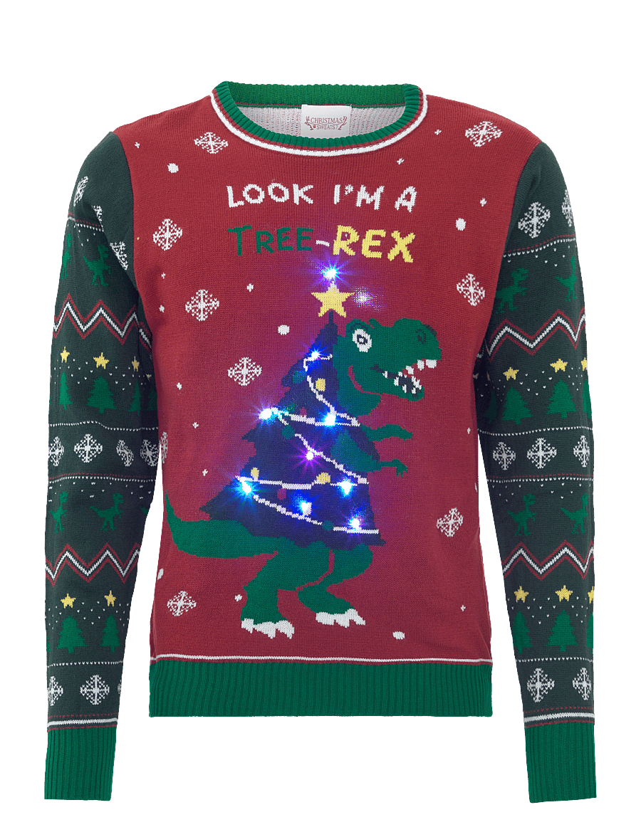 Happy Seasons - The tree-REX sweater kids - pullover - green - 3