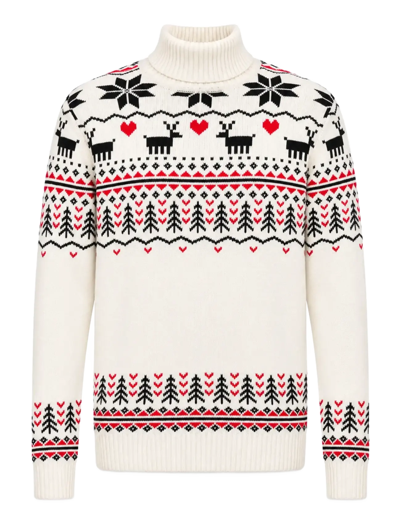 Happy Seasons The Greenlandish Christmas sweater - Happy Seasons - CREAM / cream