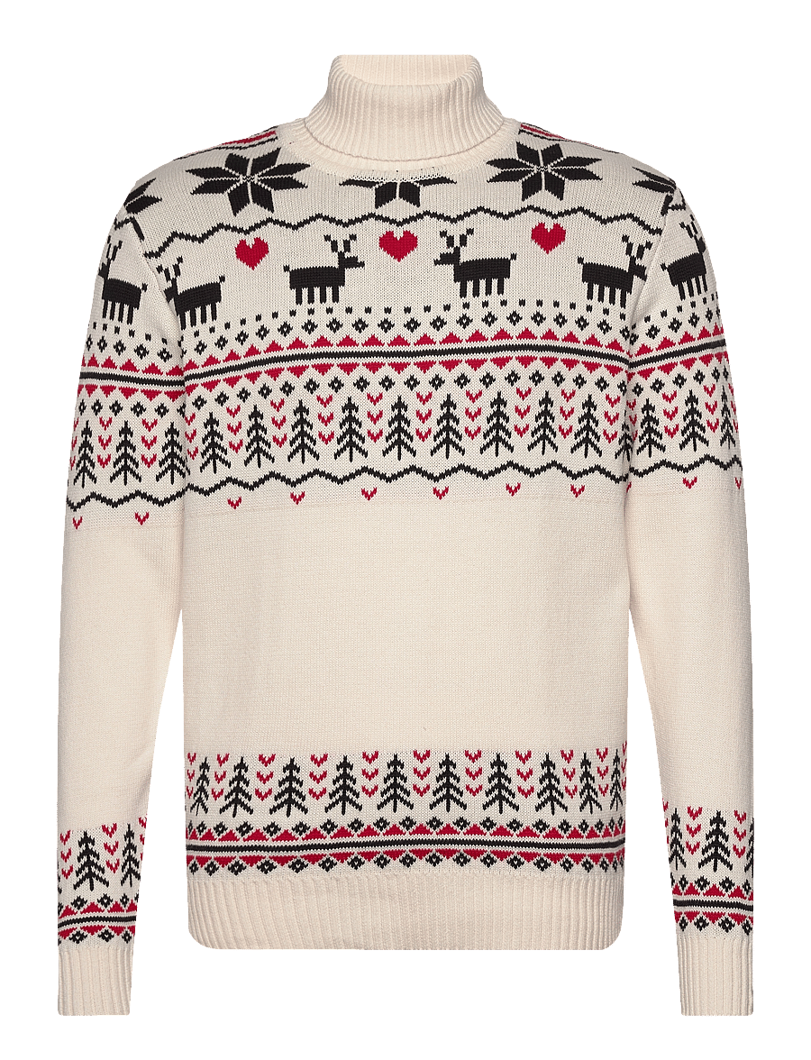 Happy Seasons - The Greenlandish Christmas sweater - polokrage - cream - 0