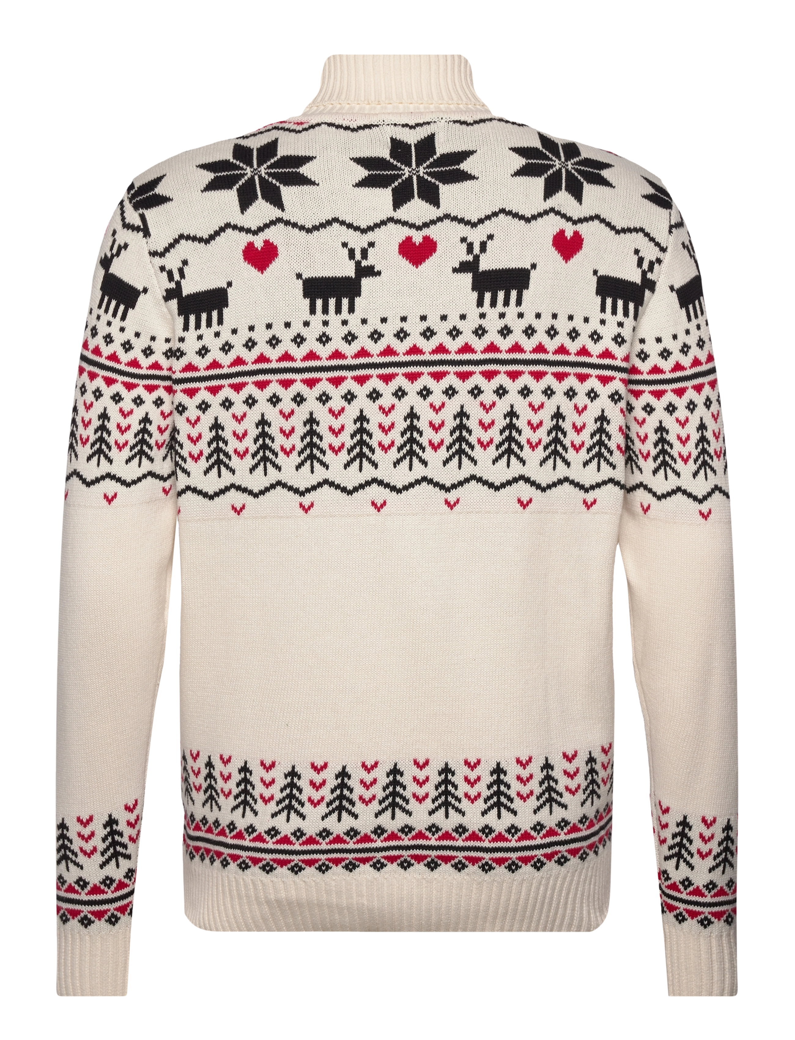 Happy Seasons - The Greenlandish Christmas Sweater - laveste priser - cream - 1