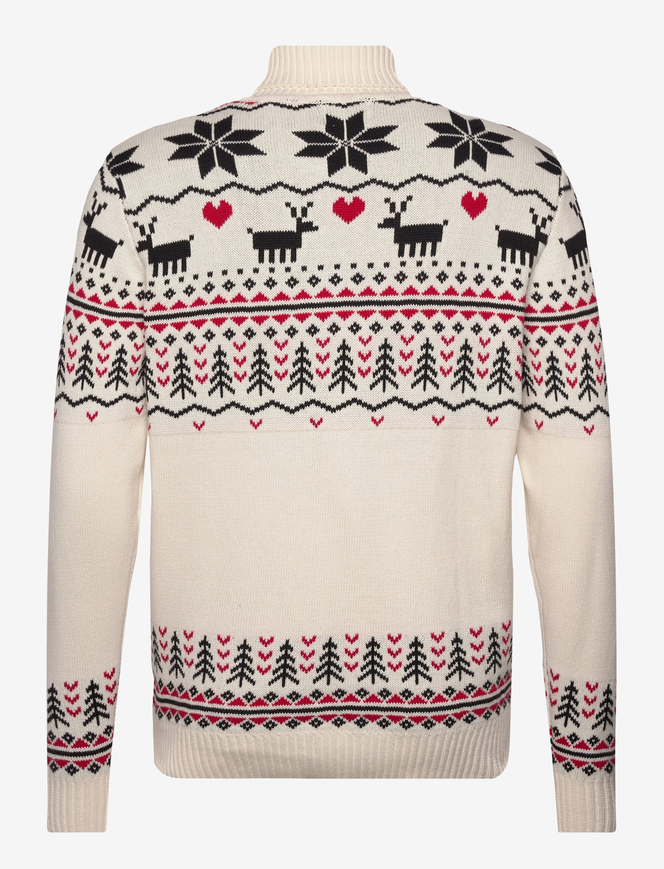 Happy Seasons - The Greenlandish Christmas Sweater - weihnachtspullover - white - 1