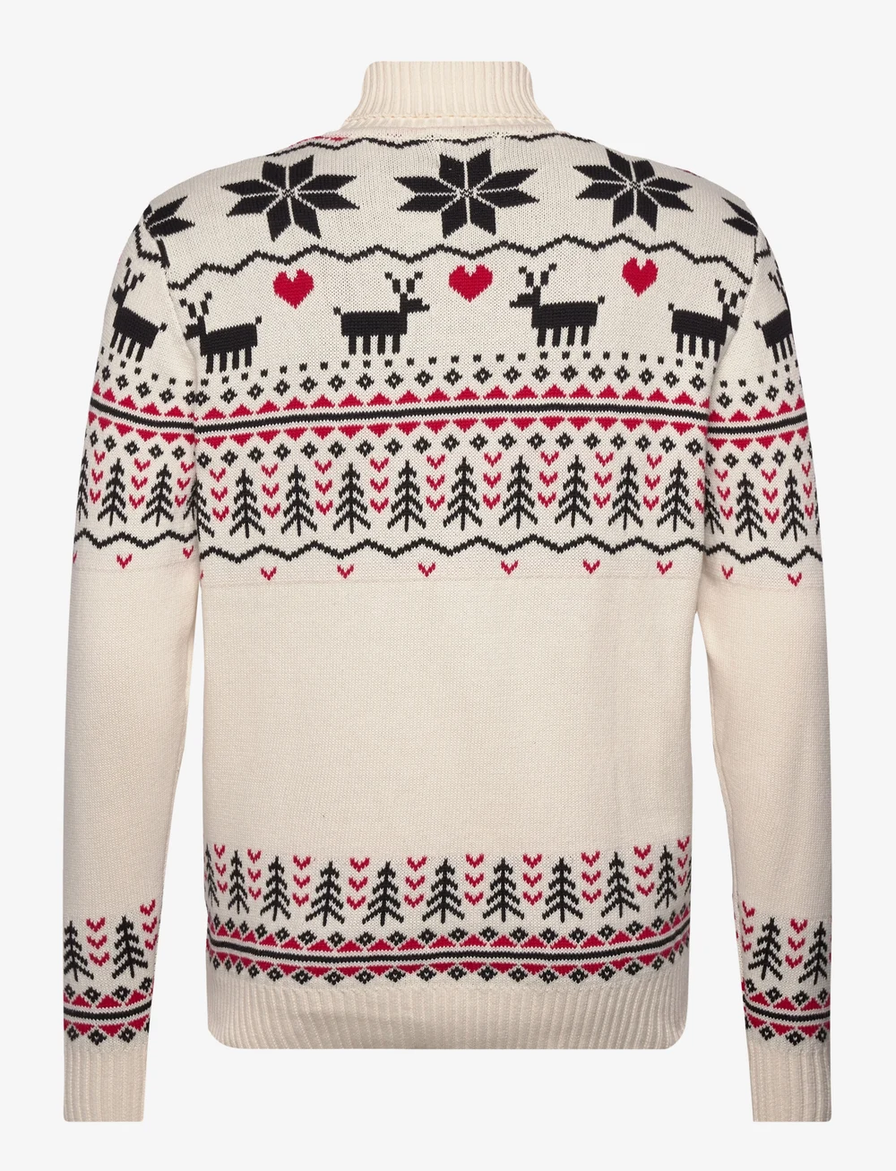 Happy Seasons - The Greenlandish Christmas Sweater - weihnachtspullover - white - 1