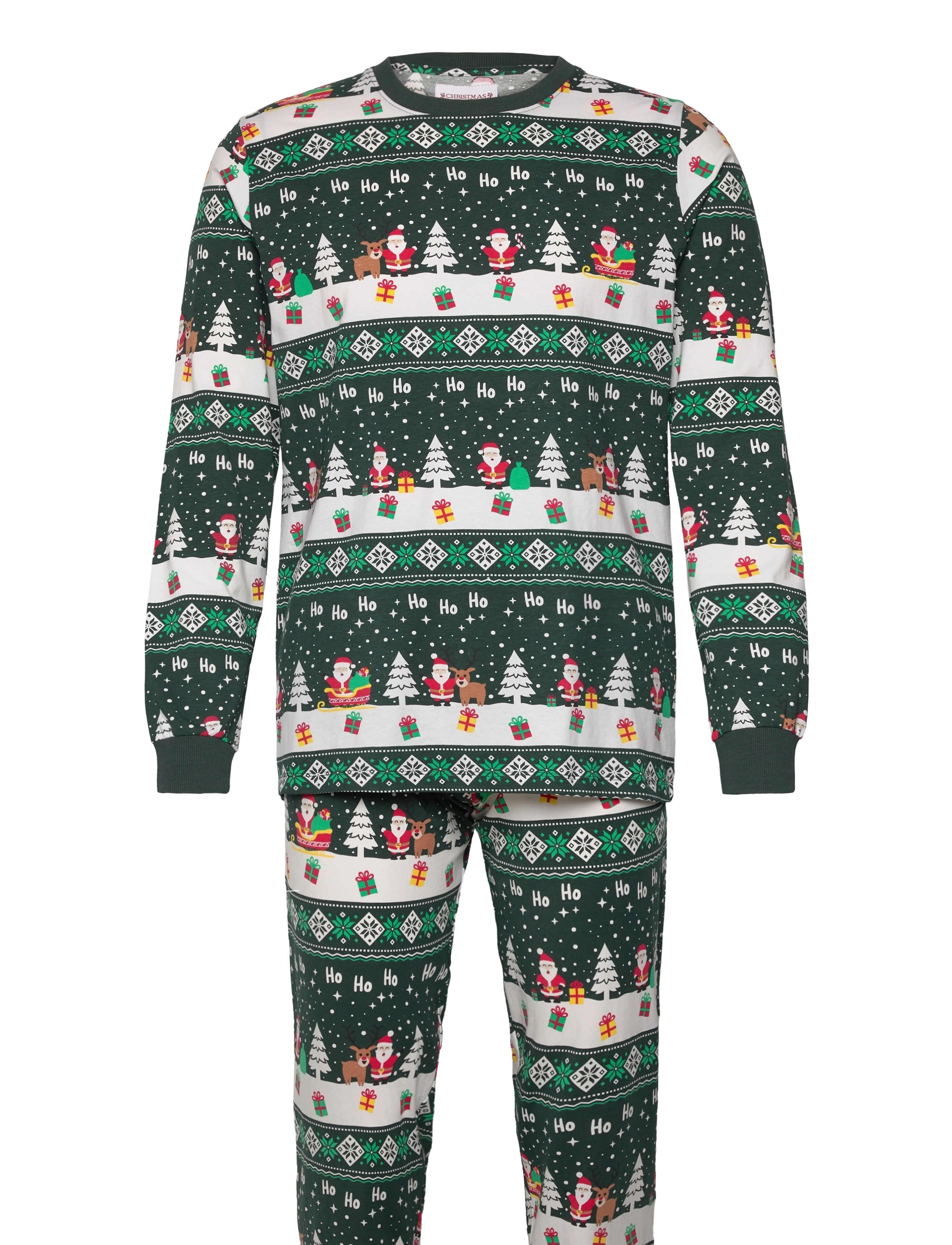 HAPPY SEASONS The Jolly Good Pyjamas Grün - L - Herren