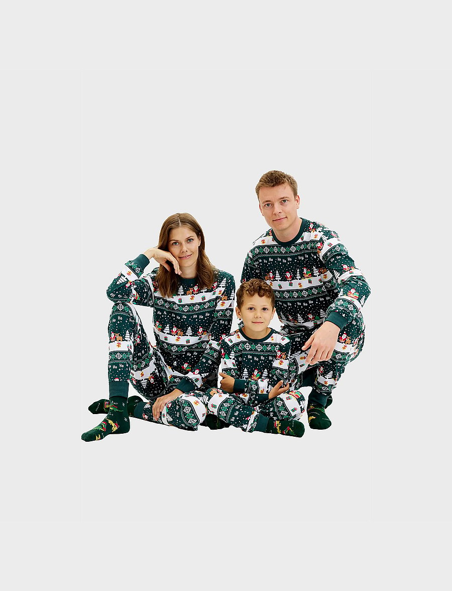 Happy Seasons - The Jolly Good Pyjamas - pyjamasets - green - 0