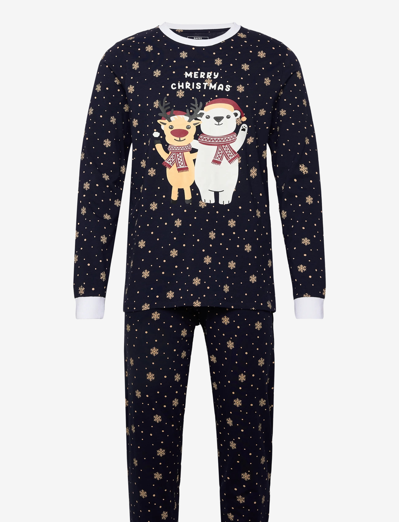 Happy Seasons - Best Friends Christmas Pyjamas - julesweaters - evening blue - 0
