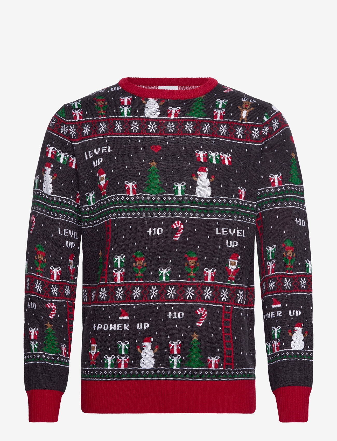 Christmas Sweats Vintage Gaming Sweater – knitted round necks