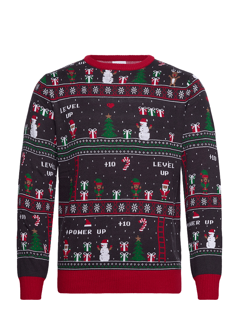Christmas Sweats Vintage Gaming Sweater – knitted round necks
