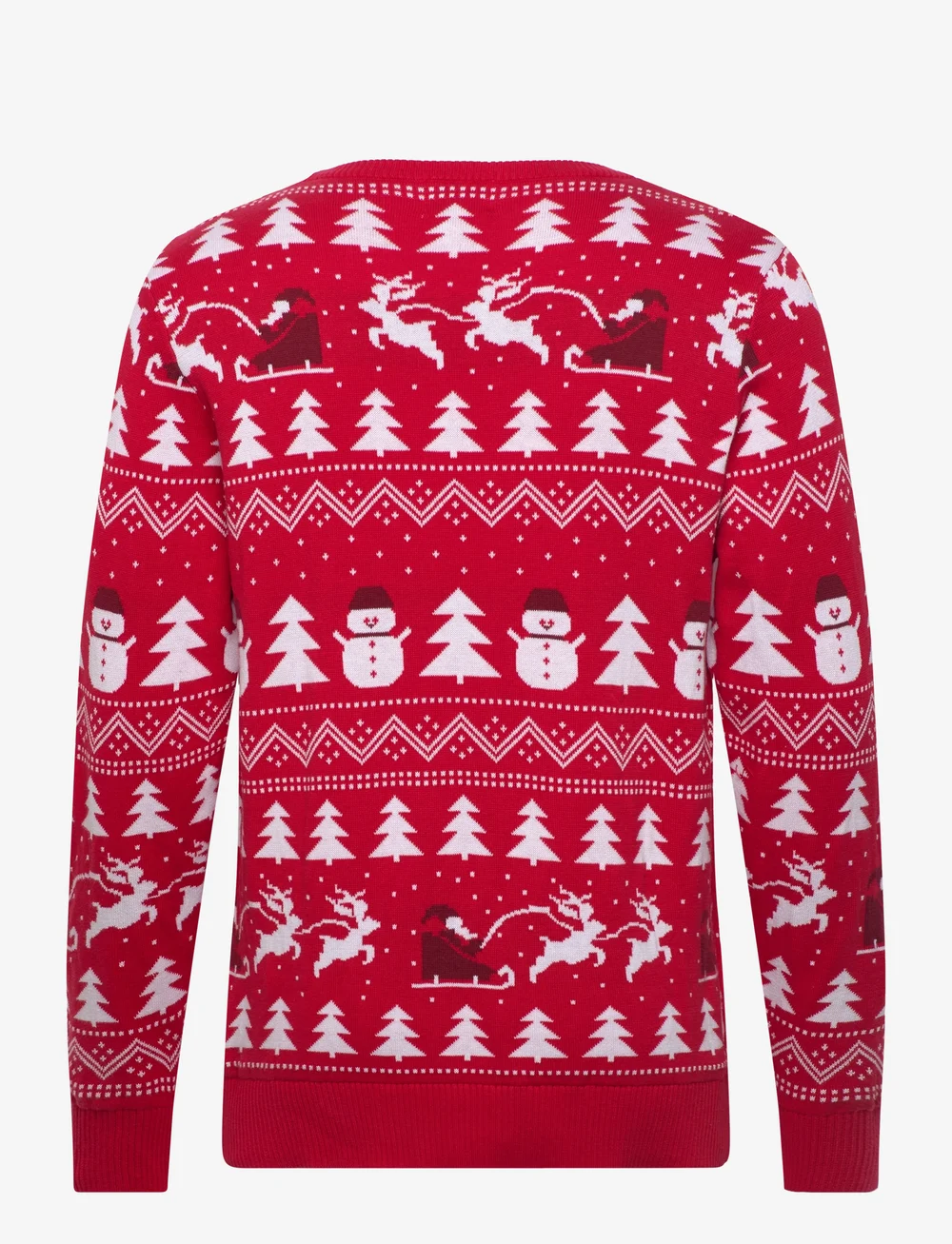 Christmas Sweats - The stylish Christmas sweater red - rundhalsad - red - 1