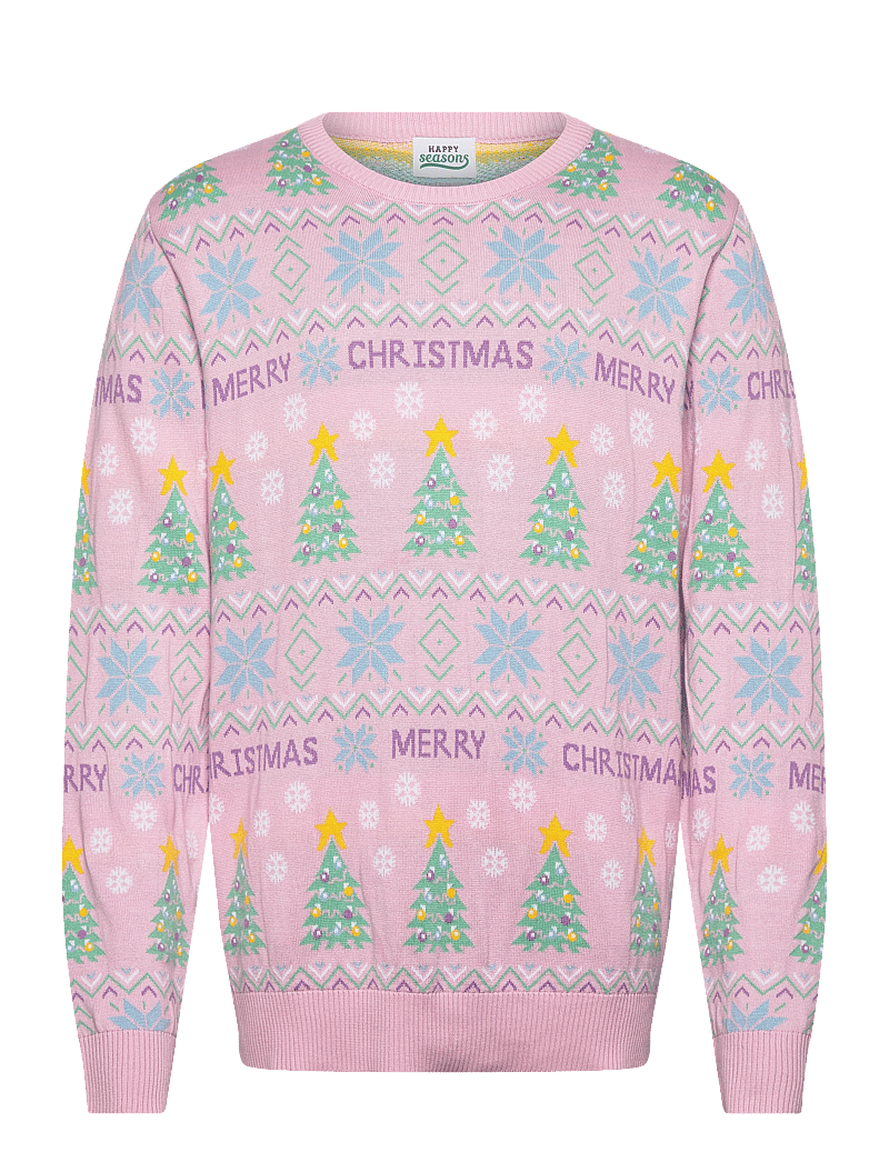 Happy Seasons - The pinkish Christmas sweater - rundhals - lilac sachet - 0