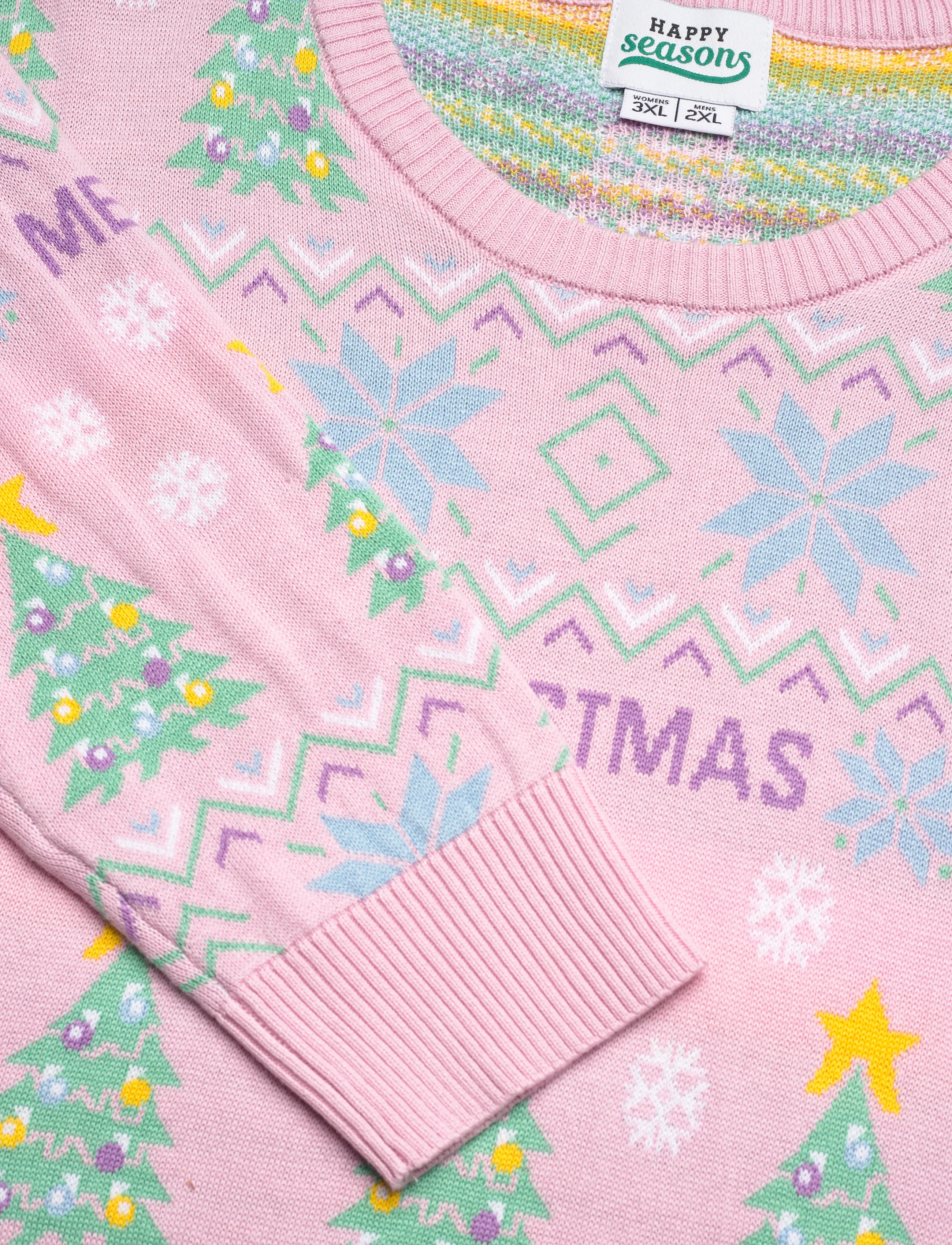 Happy Seasons - The pinkish Christmas sweater - rund hals - lilac sachet - 2