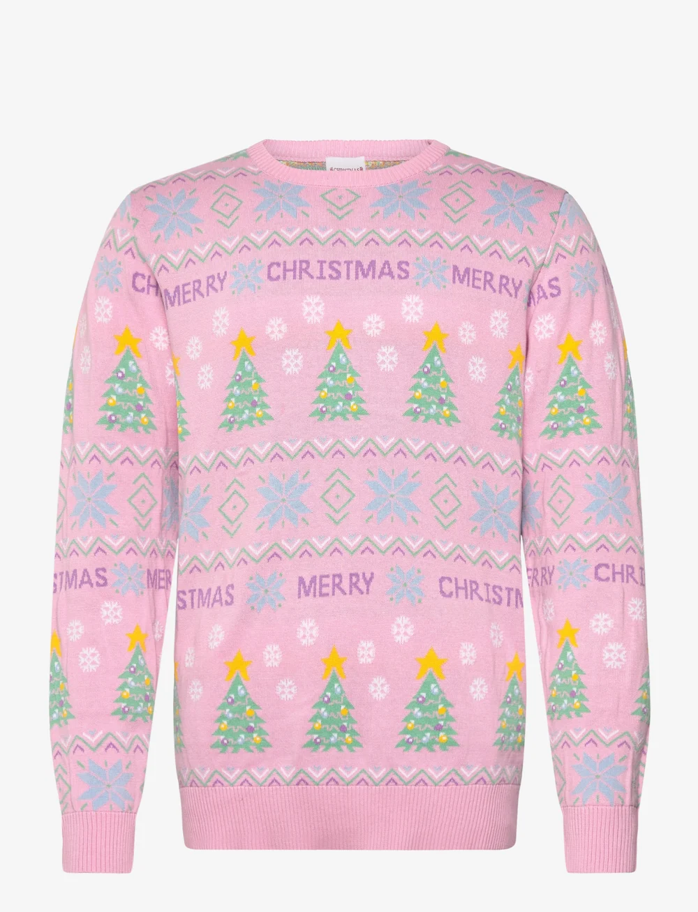 Happy Seasons - The pinkish Christmas sweater - jultröjor - pink - 0
