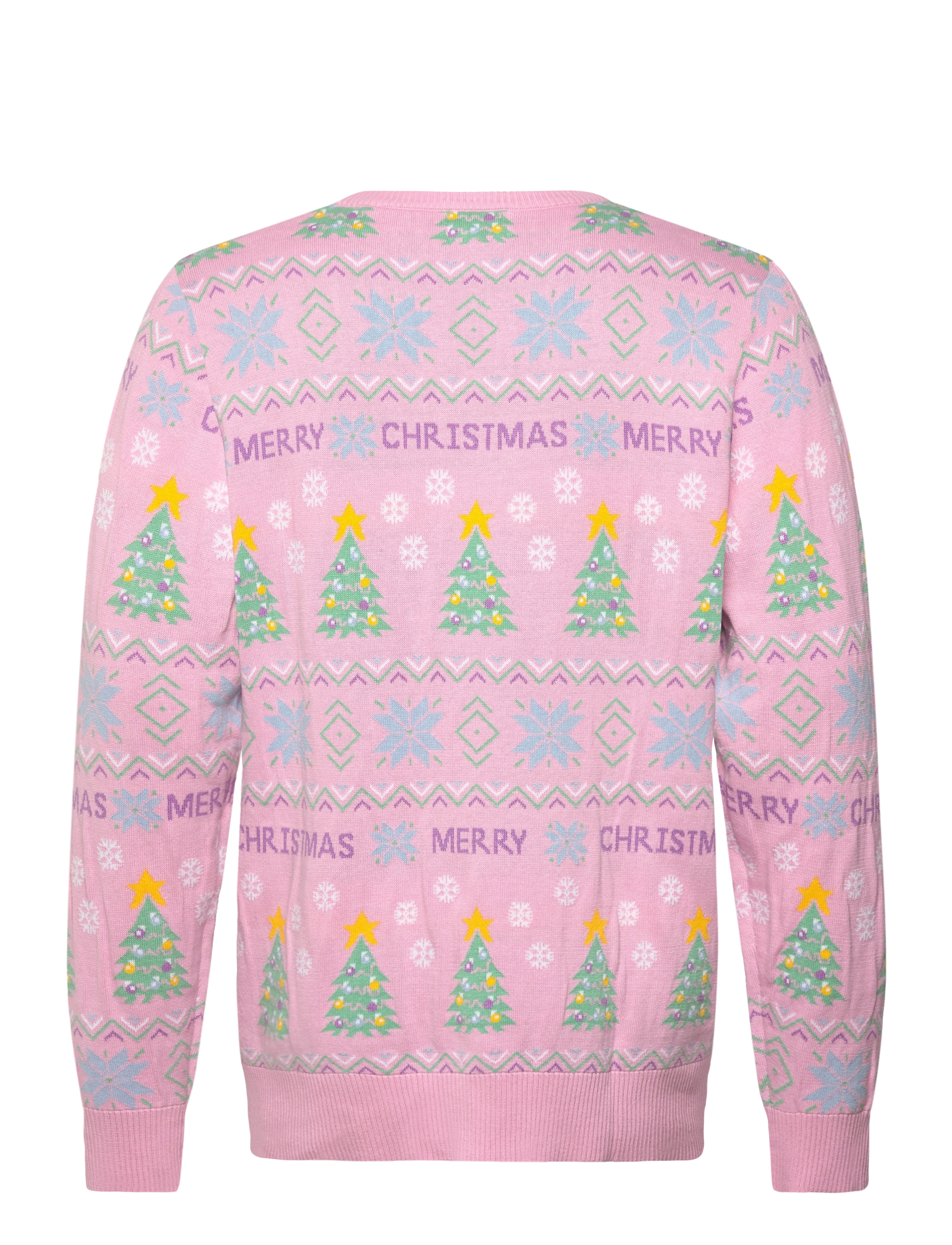 Happy Seasons - The pinkish Christmas sweater - rund hals - pink - 1