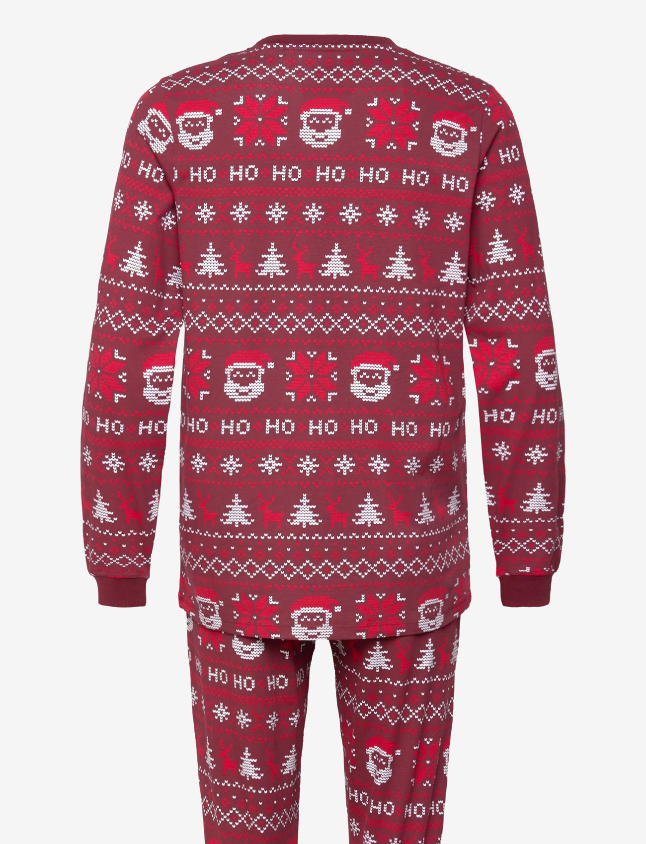 Happy Seasons - Ho ho ho julepyjamas - jultröjor - pomegranate - 1